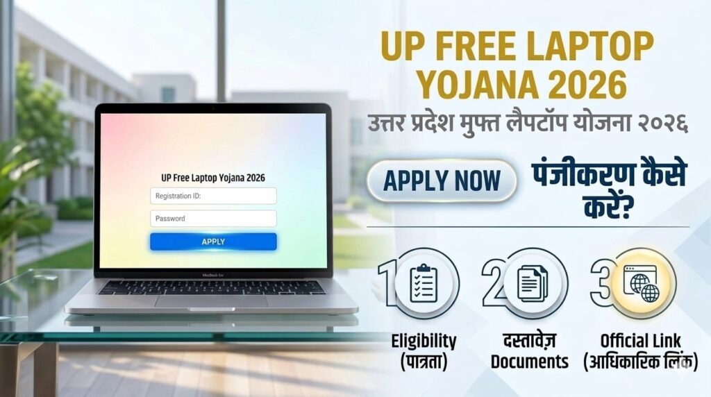 up free laptop yojana 2026 apply online digishakti up gov in