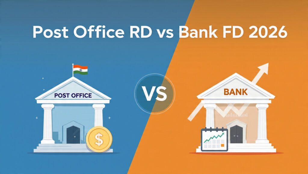 Post Office RD vs Bank FD 2026