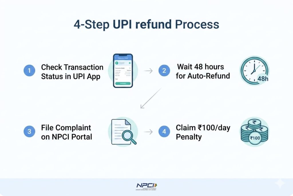 UPI Transaction Failed But Money Deducted